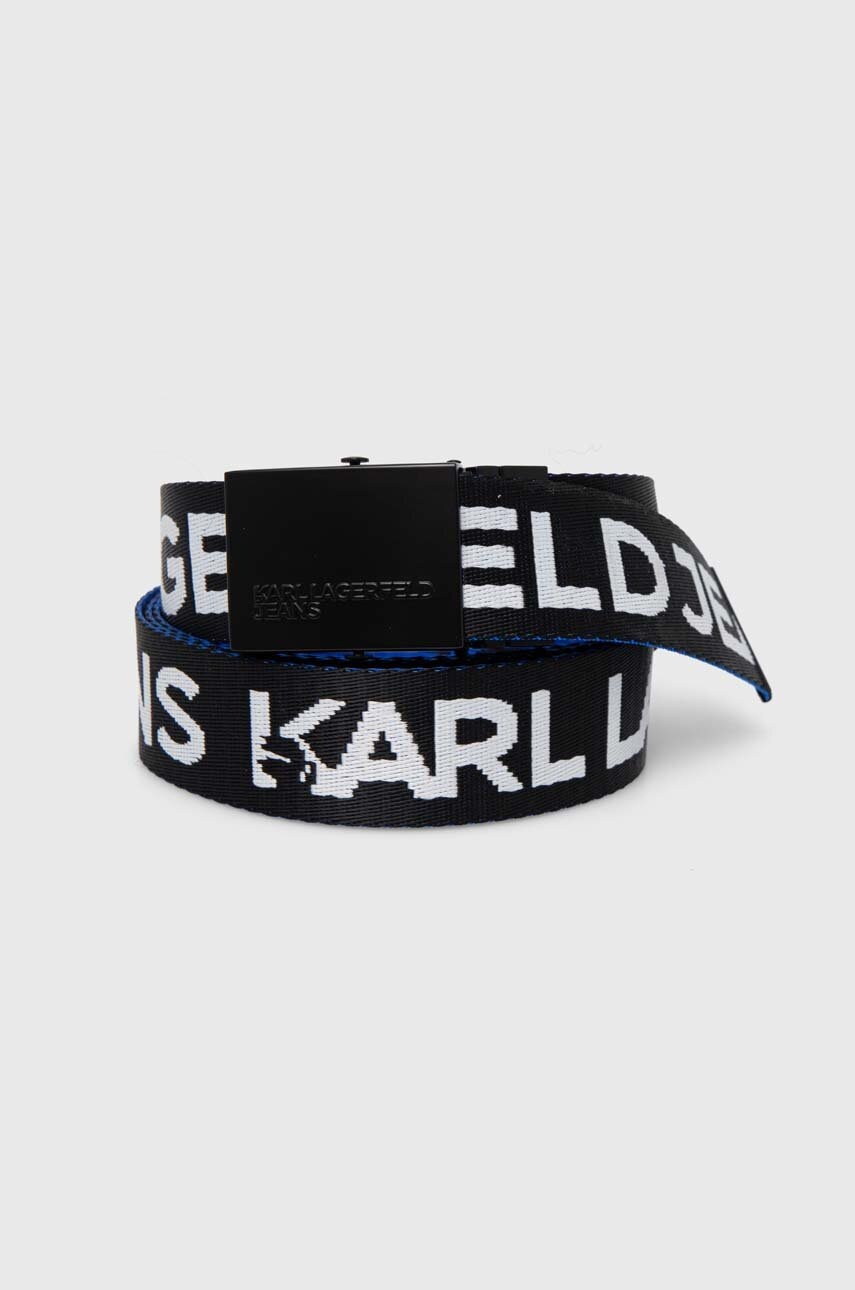 

Колан Karl Lagerfeld Jeans в черно 245D3104, Черен