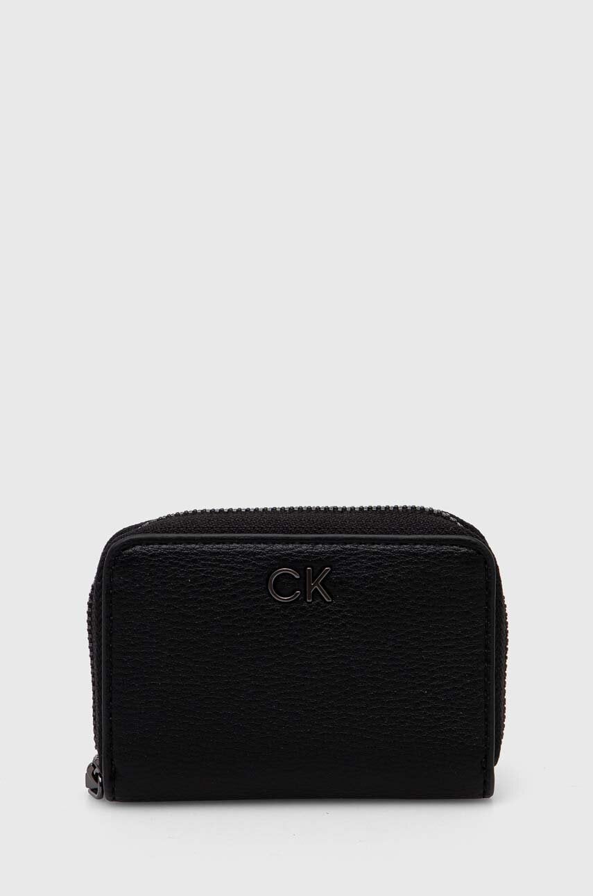 Levně Peněženka Calvin Klein černá barva, K60K612177