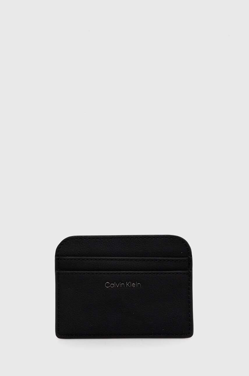 

Калъф за карти Calvin Klein в черно K60K612189, Черен