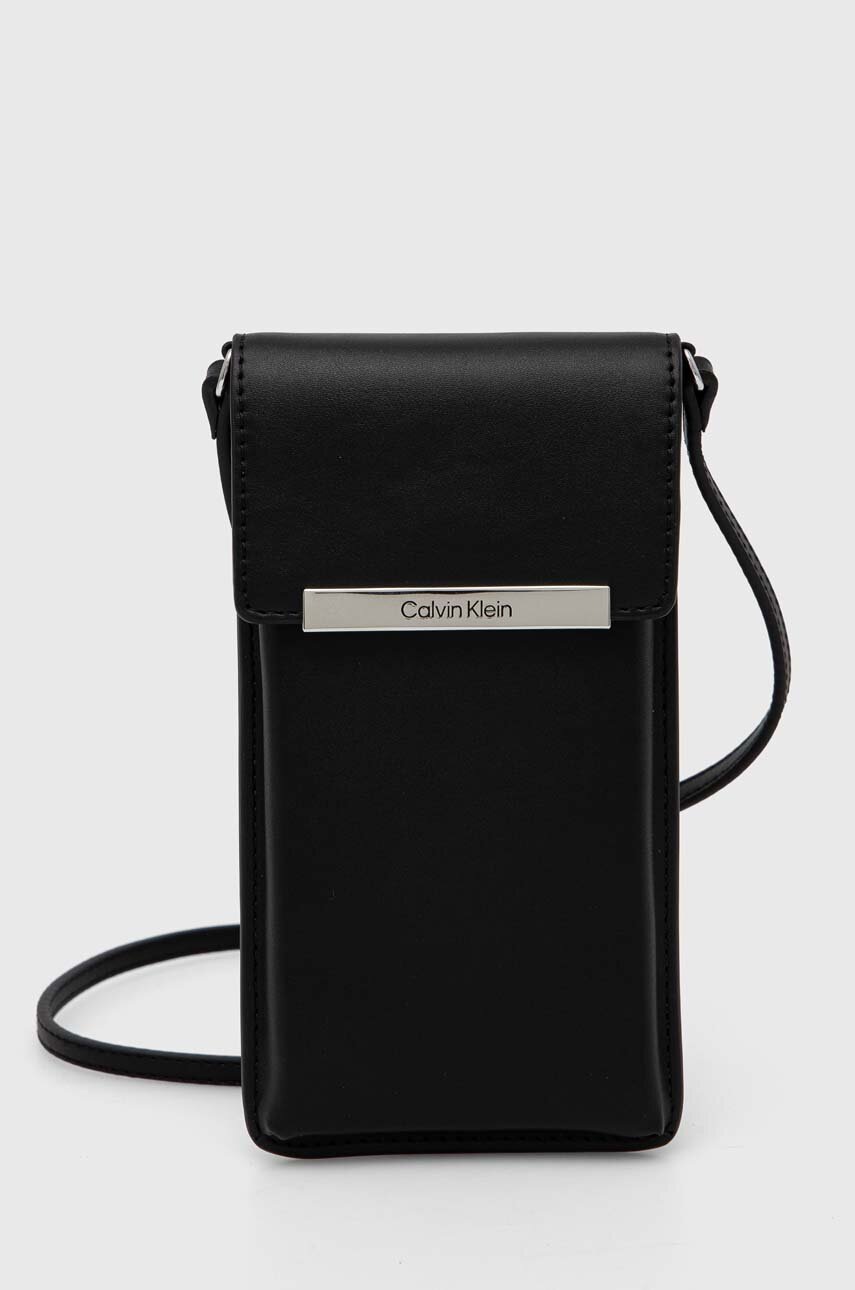 

Калъф за телефон Calvin Klein в черно K60K612192, Черен