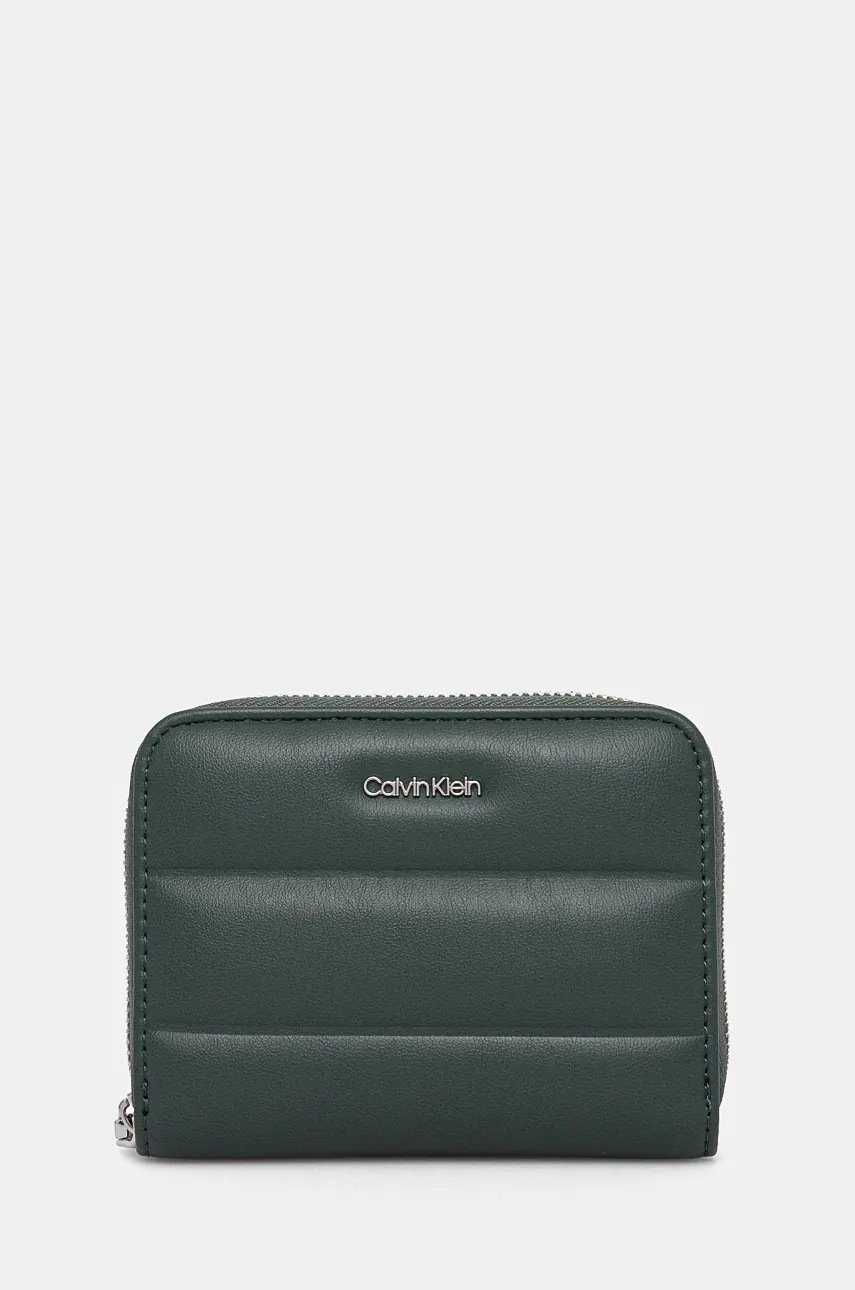 

Портмоне Calvin Klein дамски в зелено K60K612201, Зелен