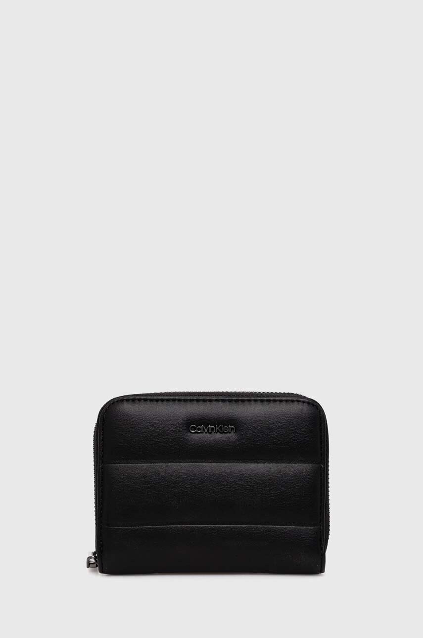 Levně Peněženka Calvin Klein černá barva, K60K612201