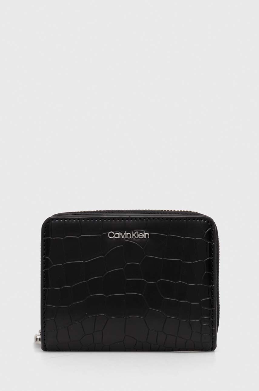 

Портмоне Calvin Klein дамски в черно K60K612355, Черен