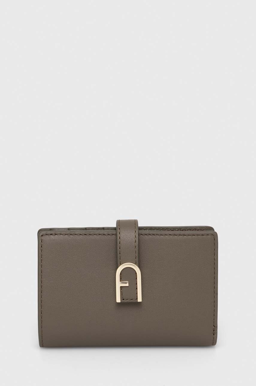 

Кожен портфейл Furla дамски в зелено WP00401 BX2045 2810S, Зелен