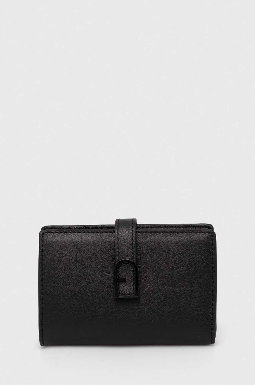 

Кожен портфейл Furla дамски в черно WP00401 BX2045 O6000, Черен