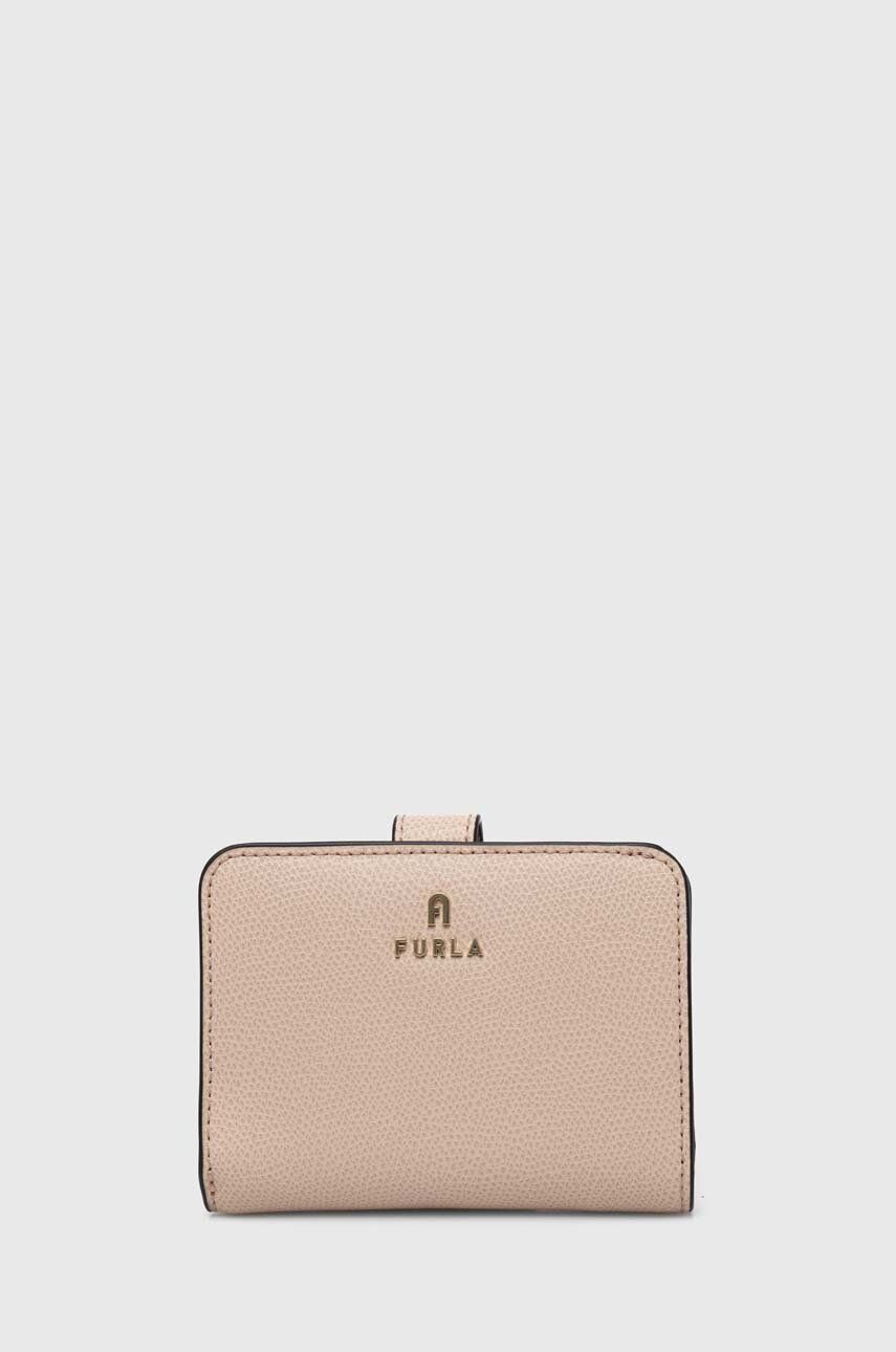 Δερμάτινο πορτοφόλι Furla γυναικείο, χρώμα: ροζ, WP00315 ARE000 B4L00