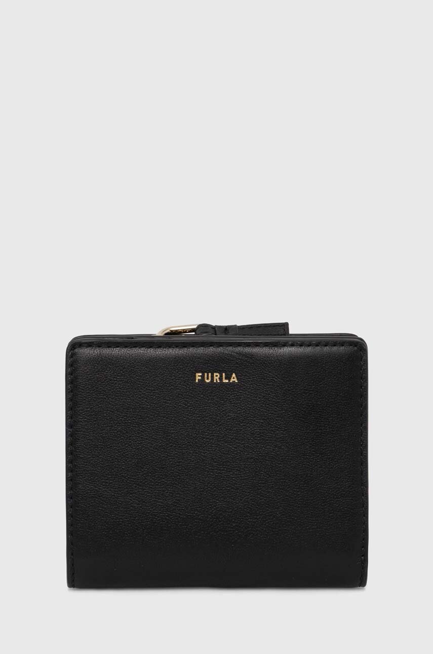 Furla portofel de piele femei, culoarea negru, WP00451 BX2045 O6000