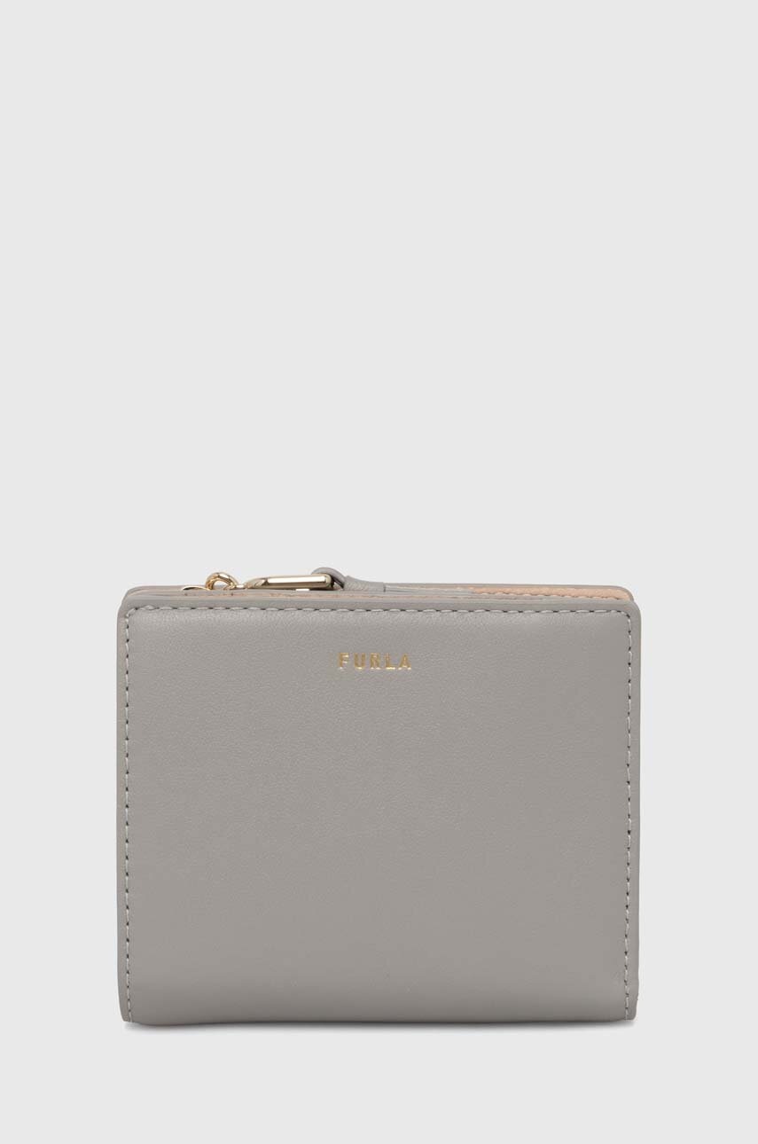 

Кожен портфейл Furla дамски в сиво WP00451 BX2045 3291S, Сив