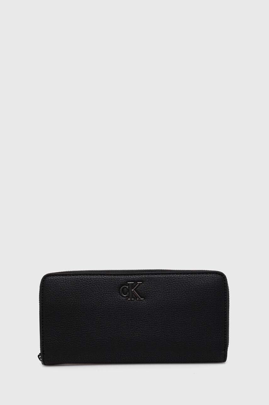 

Портмоне Calvin Klein Jeans дамски в черно K60K612266, Черен