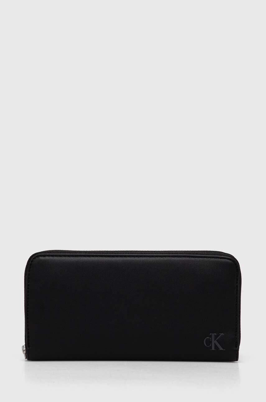 

Портмоне Calvin Klein Jeans дамски в черно K60K612704, Черен