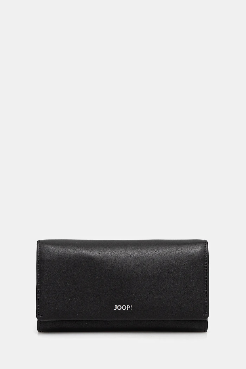 Joop! portofel de piele Sofisticato Europa culoarea negru, 4140005983