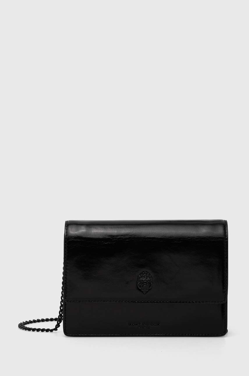 

Кожена чанта Kurt Geiger London EXTRA MINI SHOREDITCH DR в черно 2736100319, Черен
