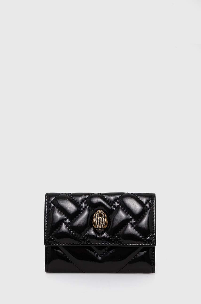 Kurt Geiger London portofel FLAP MULTI CARD HOLDER E femei, culoarea negru, 2709300319