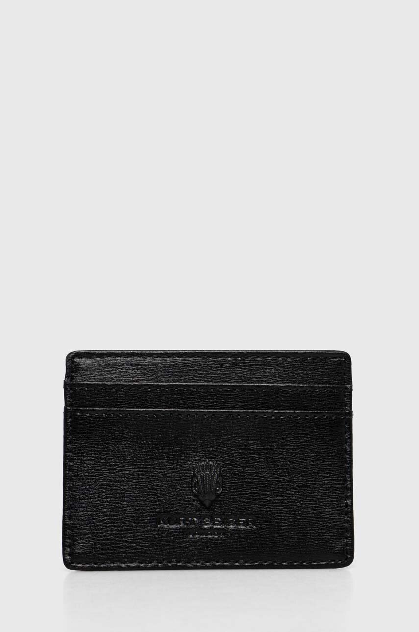 

Кожен калъф за карти Kurt Geiger London в черно 2739300109, Черен