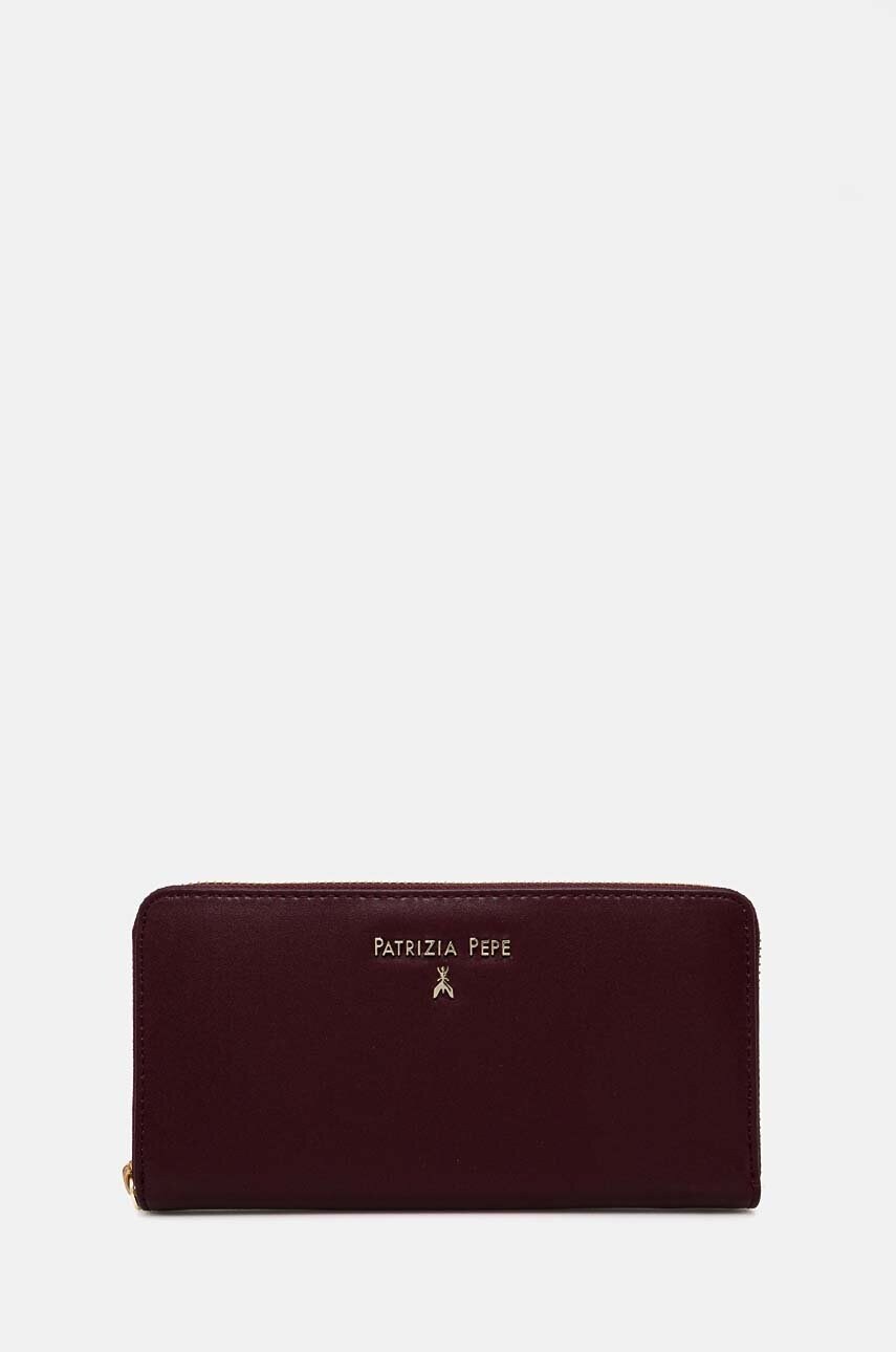 

Кожен портфейл Patrizia Pepe дамски в бордо 8Q4879 L061