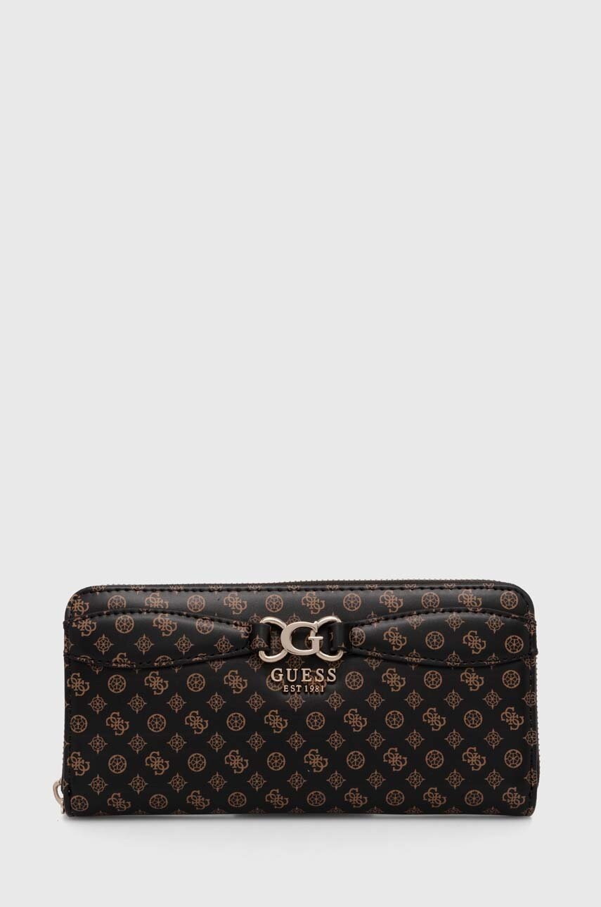 

Портмоне Guess ARLENA дамски в черно SWPS93 36460, Черен