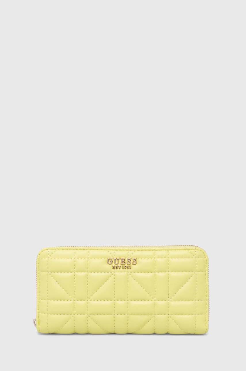 

Портмоне Guess ASSIA дамски в зелено SWQG84 99460, Зелен