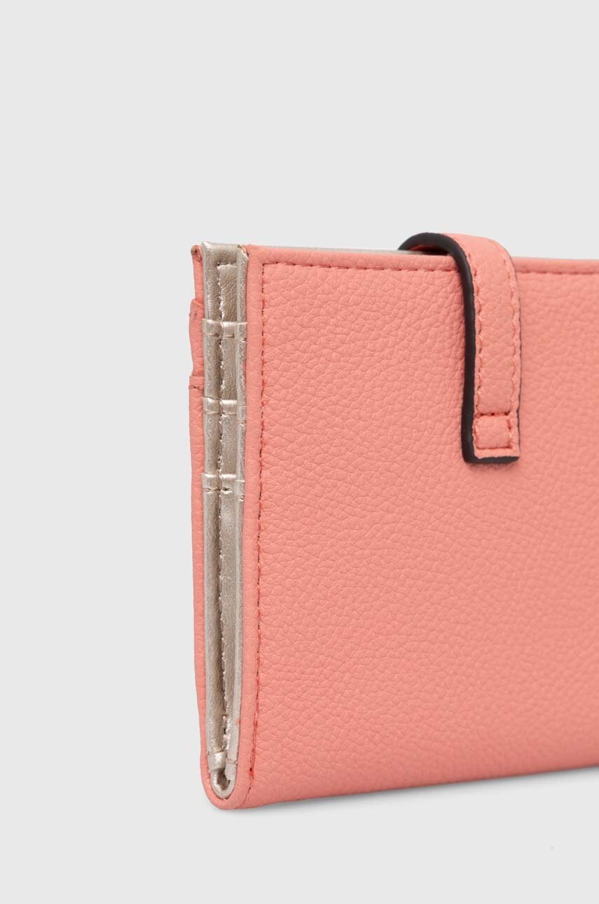 Πορτοφόλι Guess LAUREL χρώμα: πορτοκαλί, SWBG85 00520 φωτογραφία