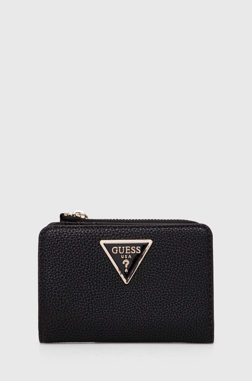 

Портмоне Guess LAUREL дамски в черно SWBG85 00560, Черен