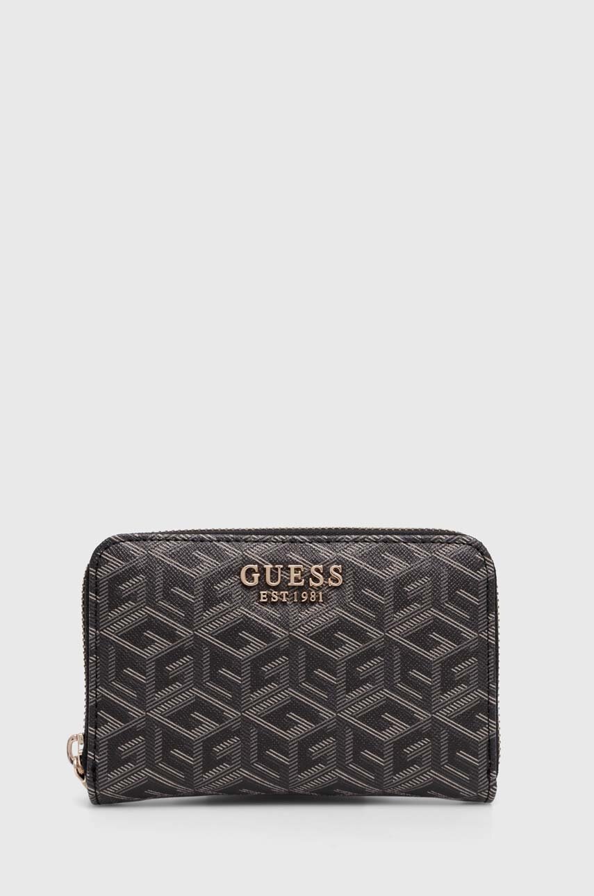 

Портмоне Guess LAUREL дамски в черно SWCU85 00400, Черен