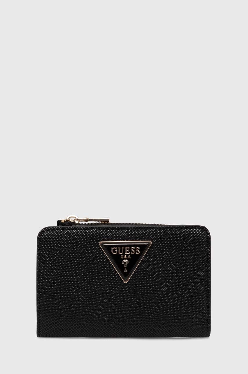

Портмоне Guess LAUREL дамски в черно SWZG85 00560, Черен
