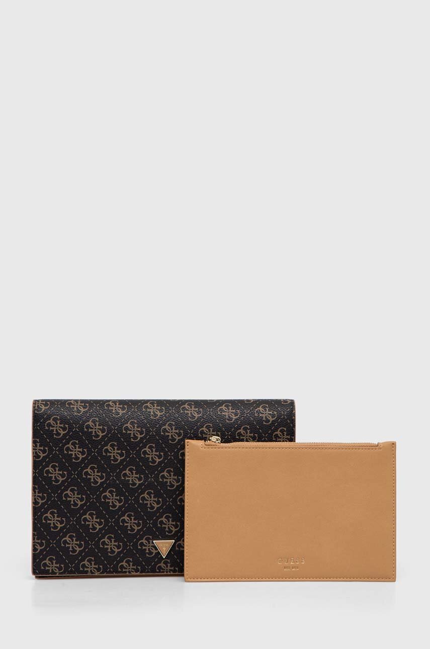 

Клъч Guess NOREEN в кафяво RW1666 P4301, Кафяв