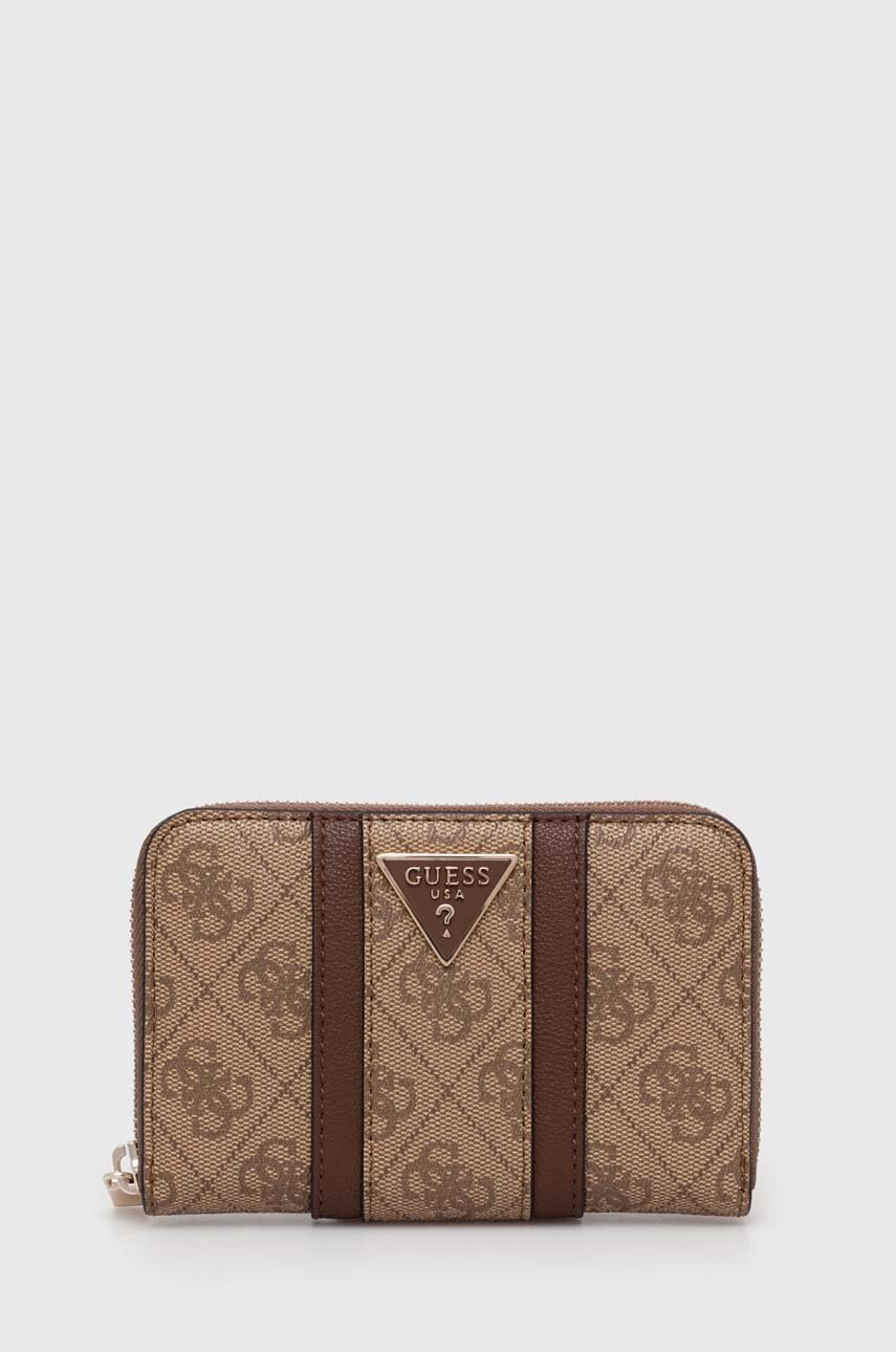 

Портмоне Guess NOREEN дамски в кафяво SWSG90 00400, Кафяв