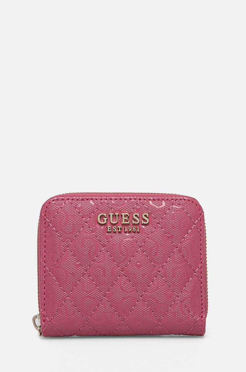 

Портмоне Guess YARMILLA дамски в лилаво SWGG93 22370, Розов
