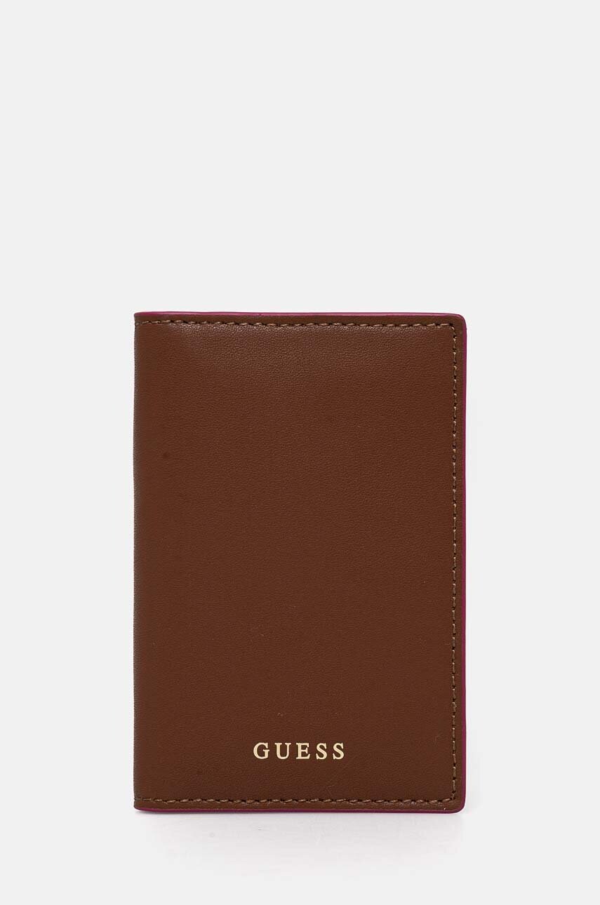 Guess bőr kártya tok barna, RW1654 P4301 akciós termékkép 1
