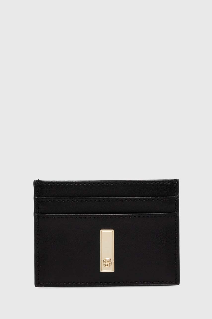 BOSS carcasa din piele culoarea negru, 50523660