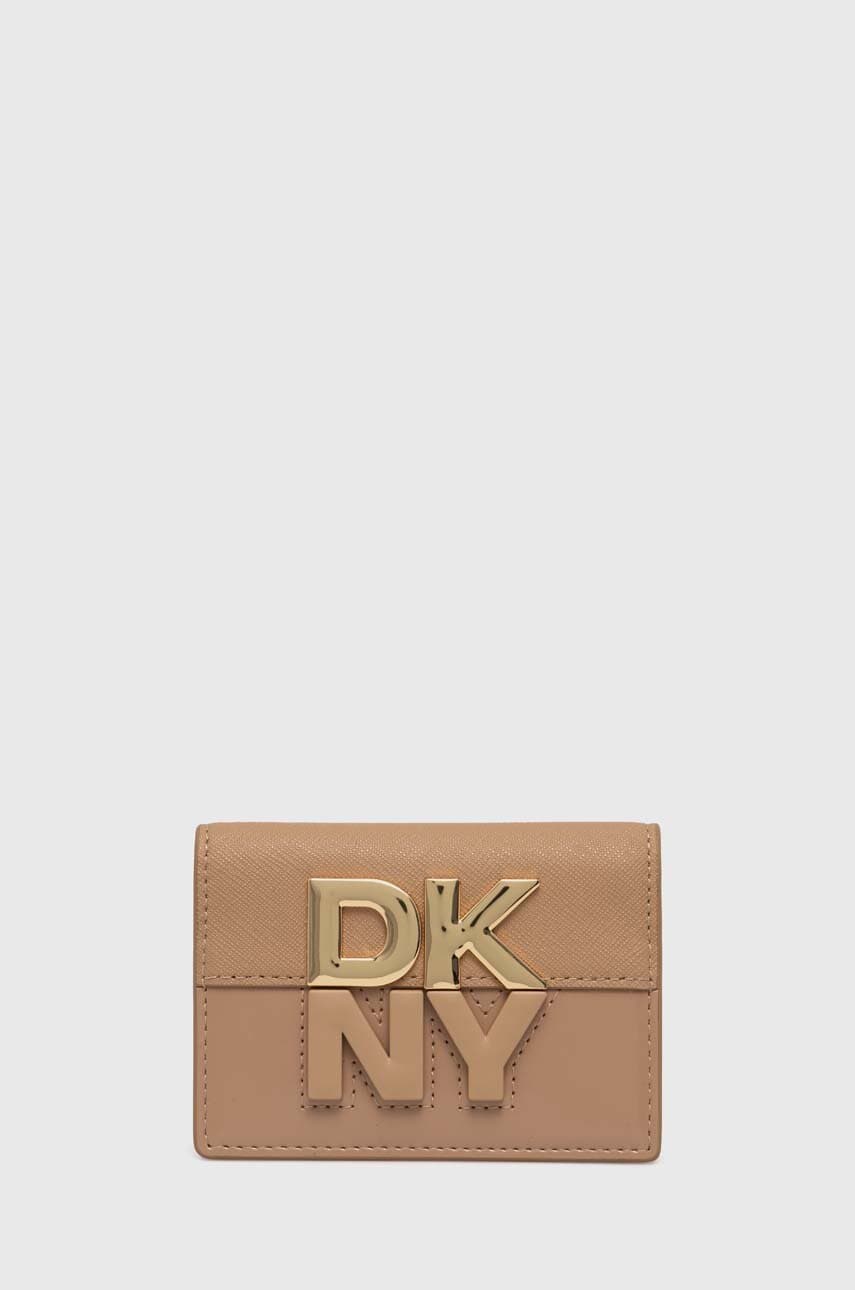Dkny carcasa cardului culoarea bej, R42ZKE33 Dkny carcasa cardului culoarea bej, R42ZKE33