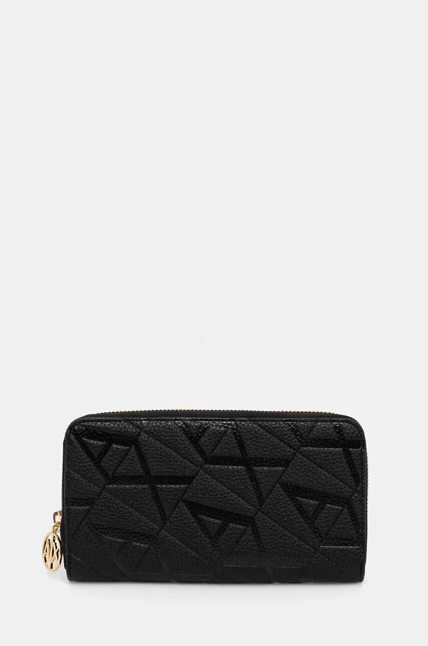 

Портмоне Armani Exchange дамски в черно 948068 4F784, Черен