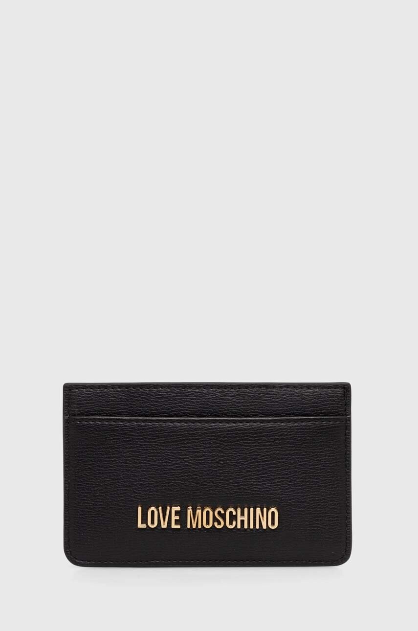 

Калъф за карти Love Moschino в черно JC5640PP1LLD0000, Черен