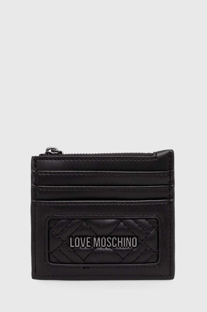 

Портмоне Love Moschino дамски в черно JC5685PP1LLA0000, Черен