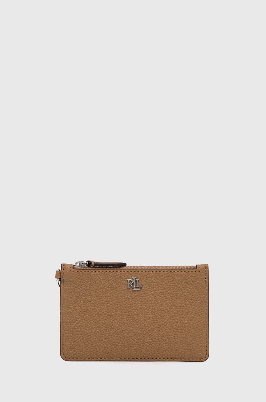 

Кожен калъф за карти Lauren Ralph Lauren в кафяво 432947628, Кафяв