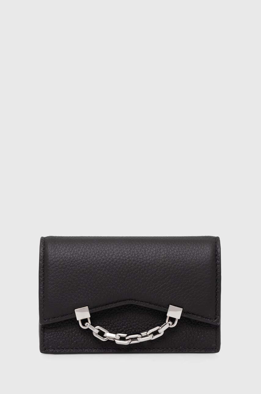 Karl Lagerfeld portofel de piele femei, culoarea negru, 245W3210 Karl Lagerfeld portofel de piele femei, culoarea negru, 245W3210