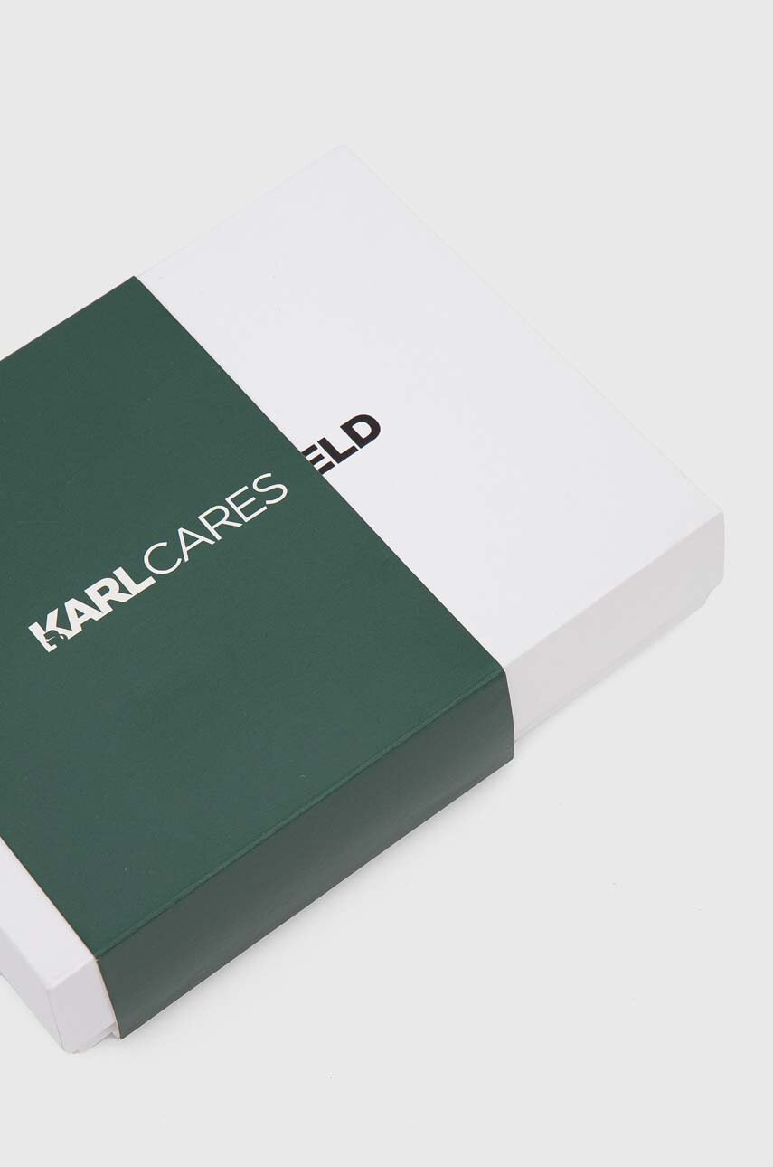 Гаманець Karl Lagerfeld жіночий колір чорний 245W3237 