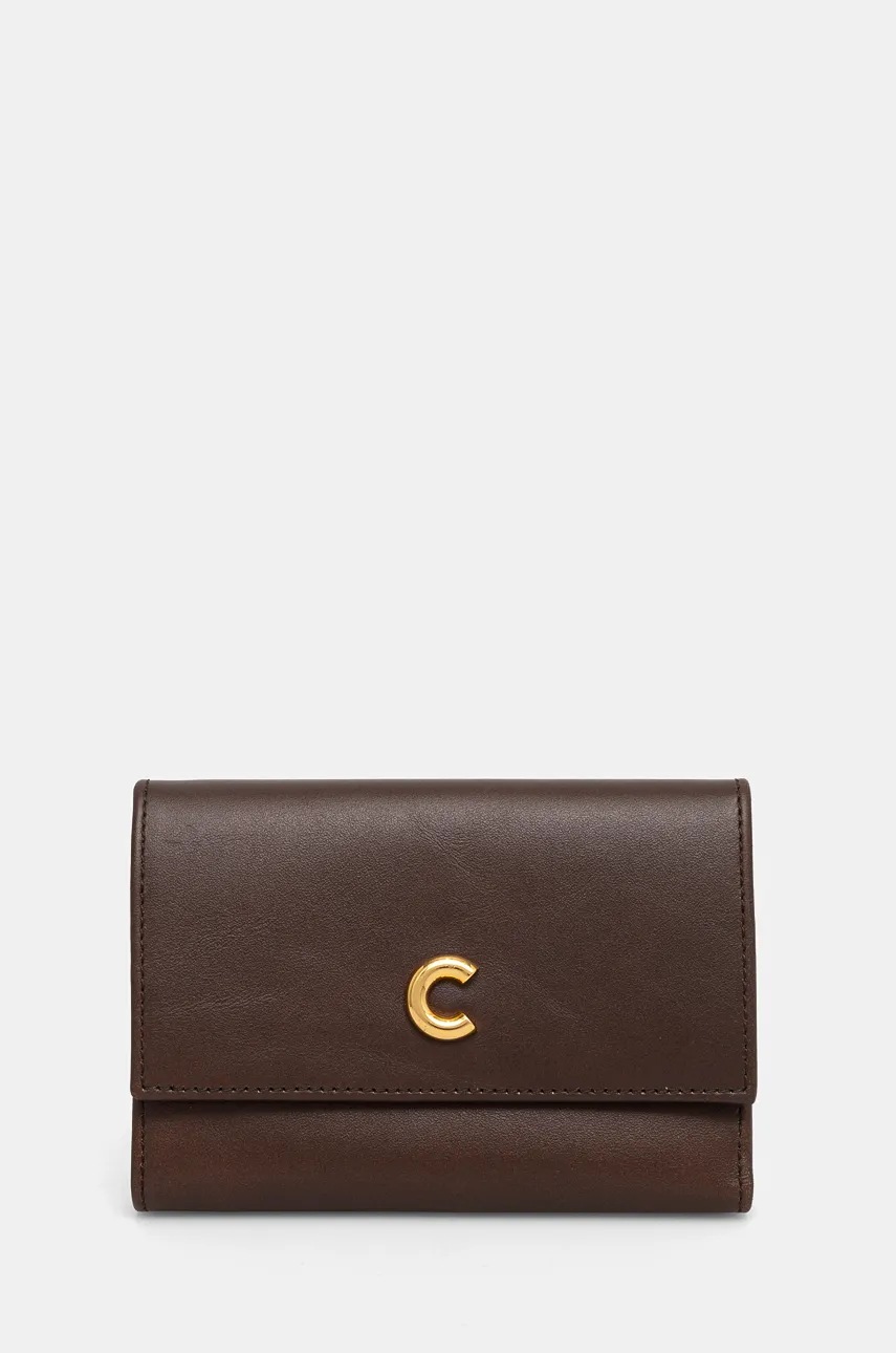 

Кожен портфейл Coccinelle COCCINELLEKELSEY VINTAGE дамски в кафяво E2 RBR 11 D6 01, Кафяв