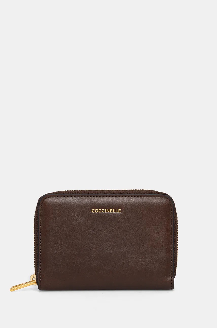 

Кожен портфейл Coccinelle COCCINELLEMAGIE VINTAGE дамски в кафяво E2 RJL 11 C5 01, Кафяв