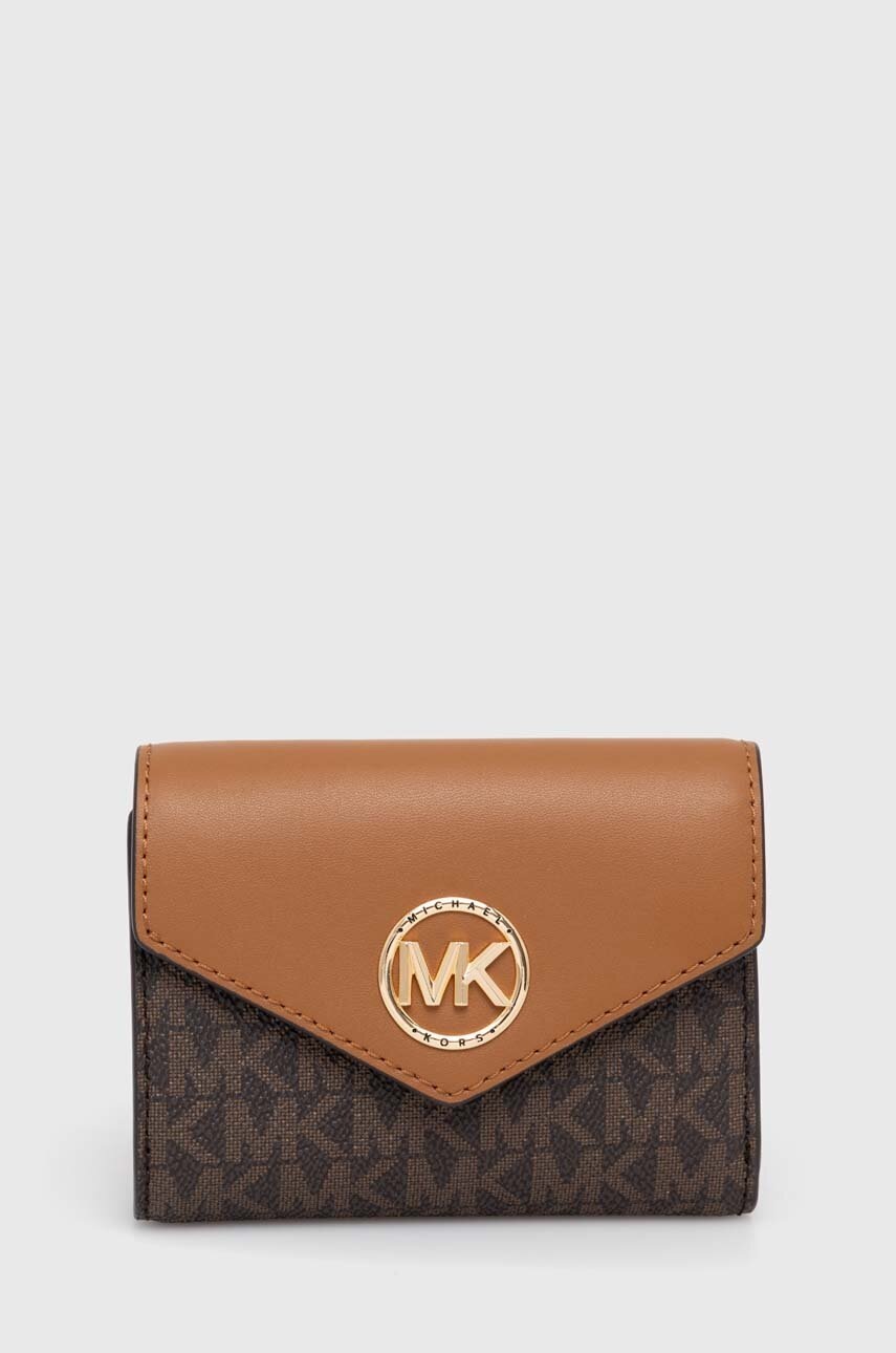 

Портмоне MICHAEL Michael Kors дамски в кафяво 32S1GNME6B, Кафяв