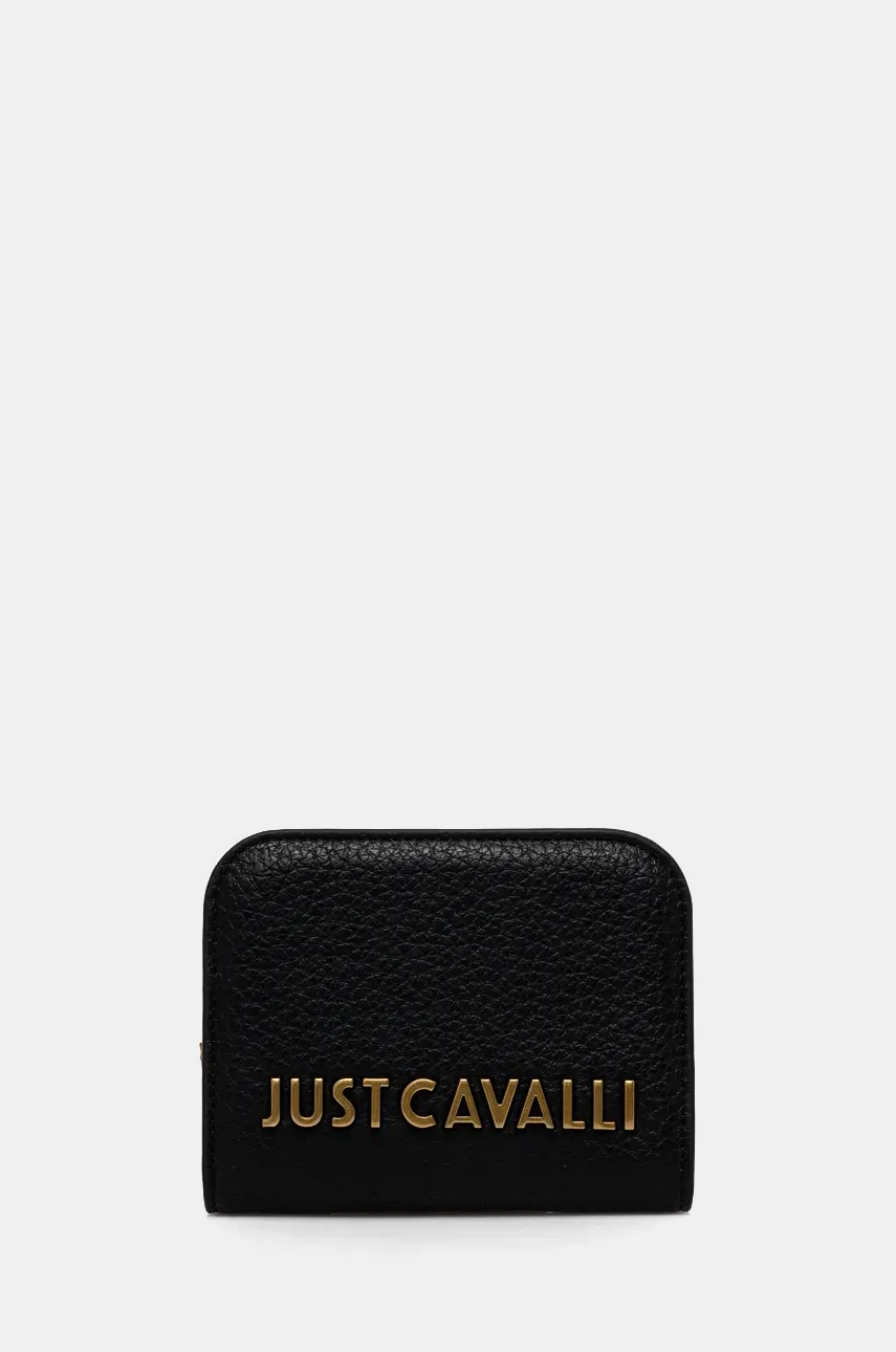 

Портмоне Just Cavalli дамски в черно 77RA5PD3 ZSB22, Черен