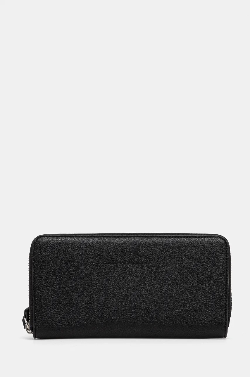

Портмоне Armani Exchange дамски в черно 948068 4F793, Черен