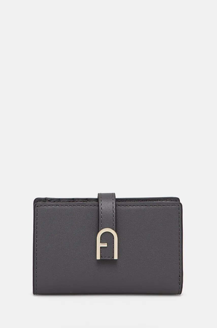 

Кожен портфейл Furla дамски в сиво WP00401.BX2045.2269S, Сив