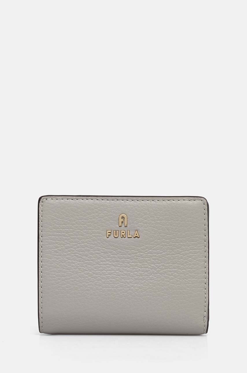 

Кожен портфейл Furla дамски в сиво WP00307.HSF000.3291S, Сив