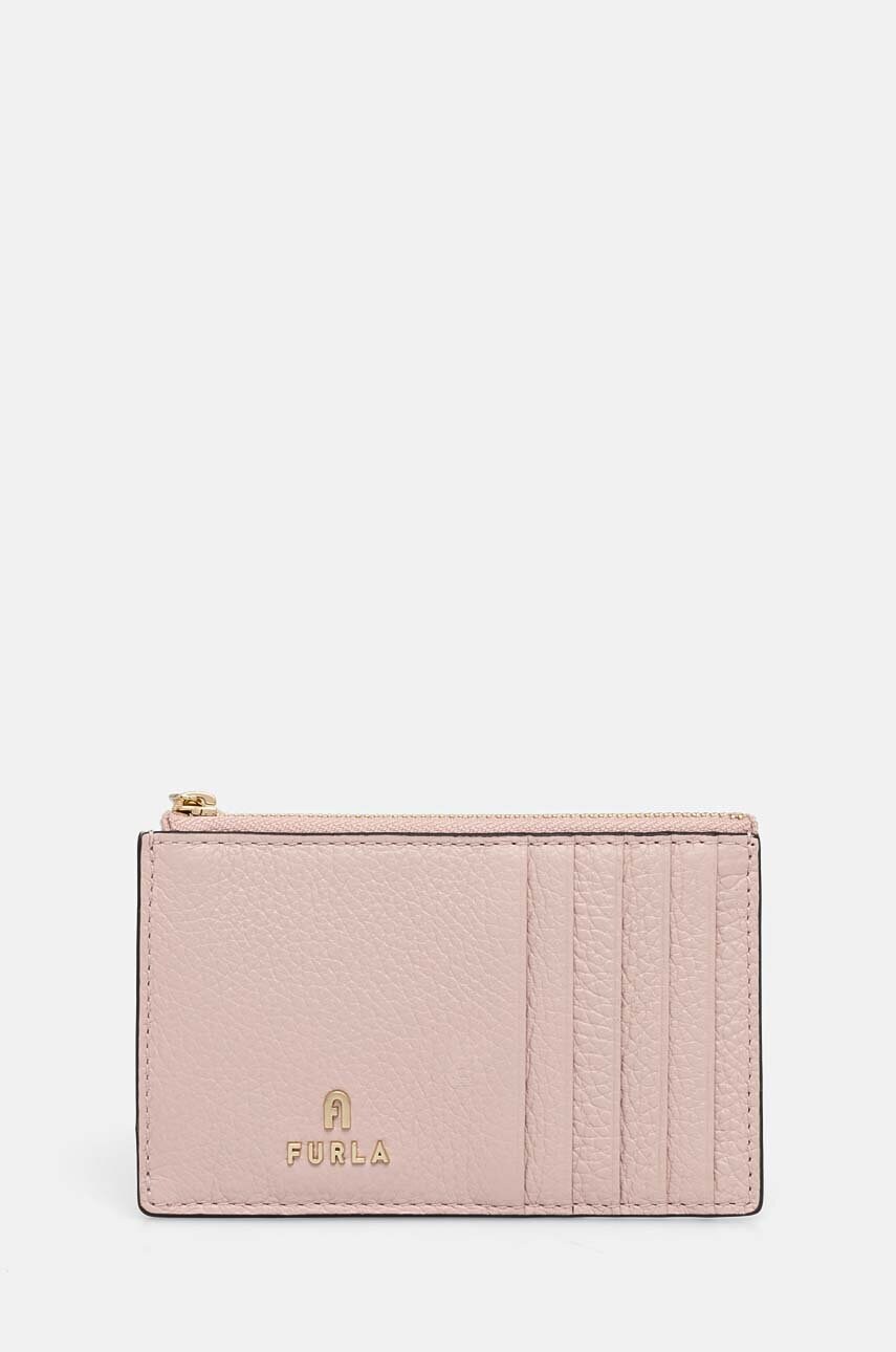 

Кожен портфейл Furla дамски в розово WP00310.HSF000.2814S, Розов