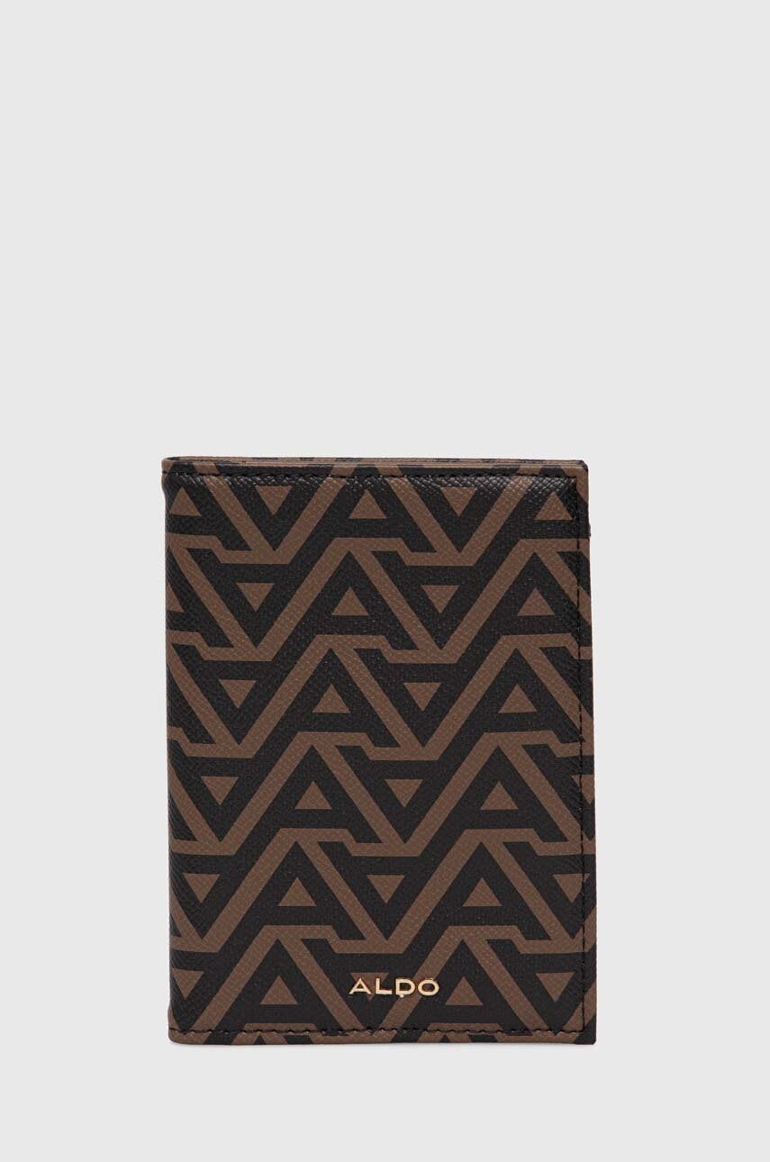 Aldo husa de pasaport VACAYHOLDER culoarea maro, 13824564