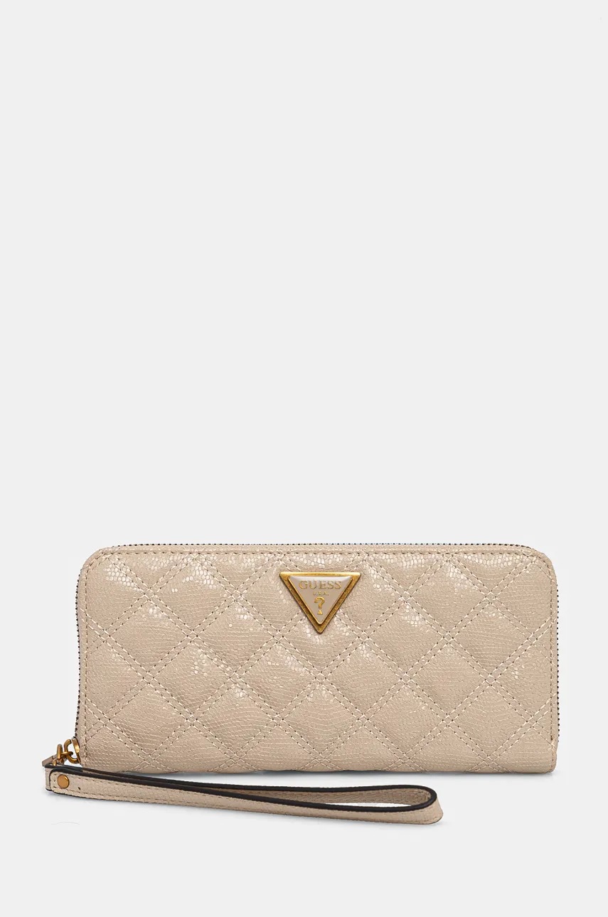 

Портмоне Guess GIULLY дамски в бежово SWQK87 48146, Бежов