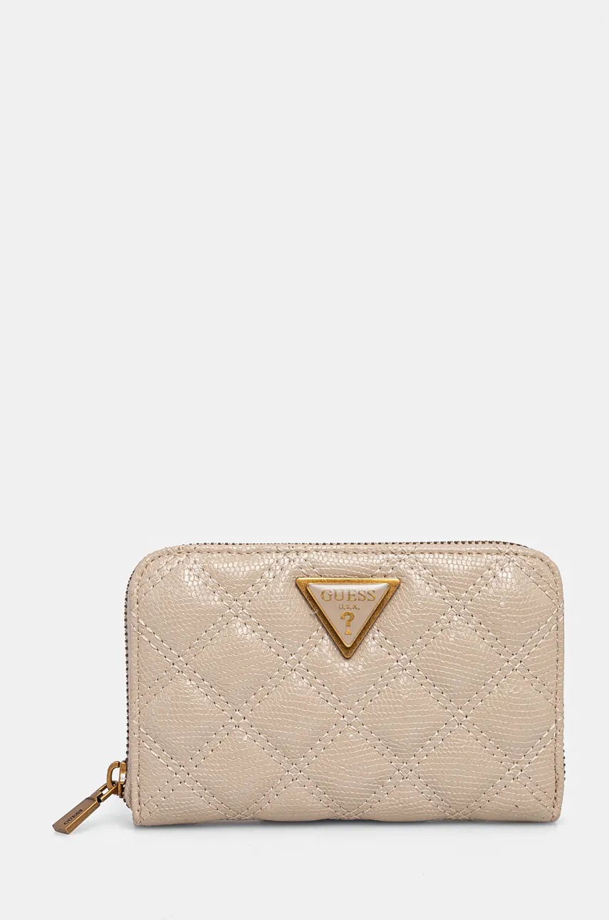 

Портмоне Guess GIULLY дамски в бежово SWQK87 48140, Бежов