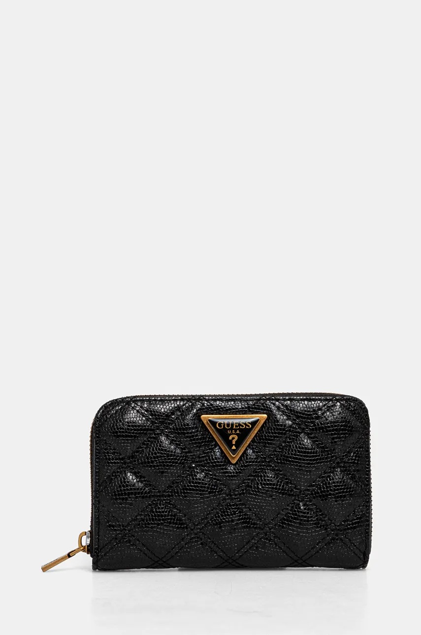 

Портмоне Guess GIULLY дамски в черно SWQK87 48140, Черен