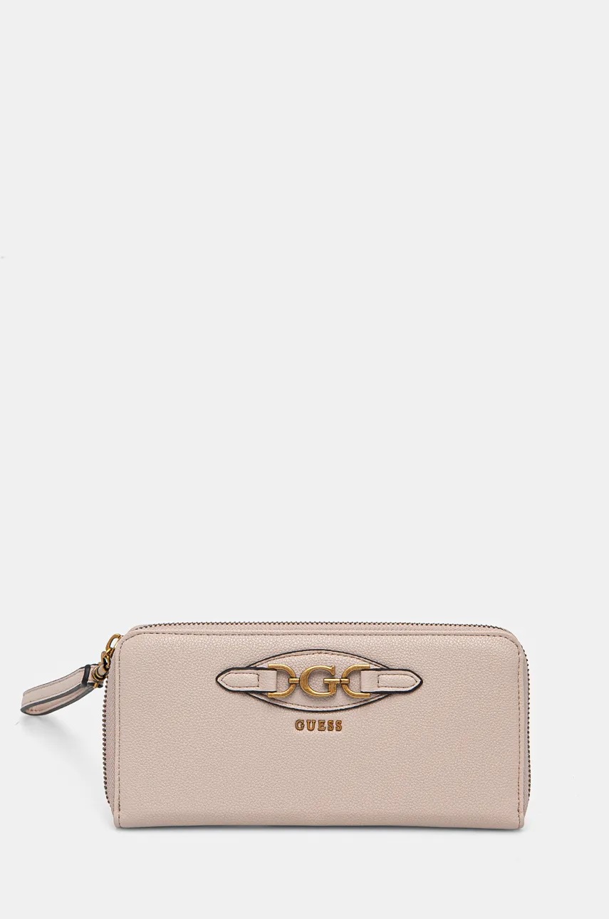 

Портмоне Guess MALVA дамски в бежово SWBB94 94146, Бежов